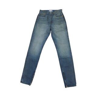 RE/DONE Super High Drainpipe Midnight Women's Jeans Size 26 NWT